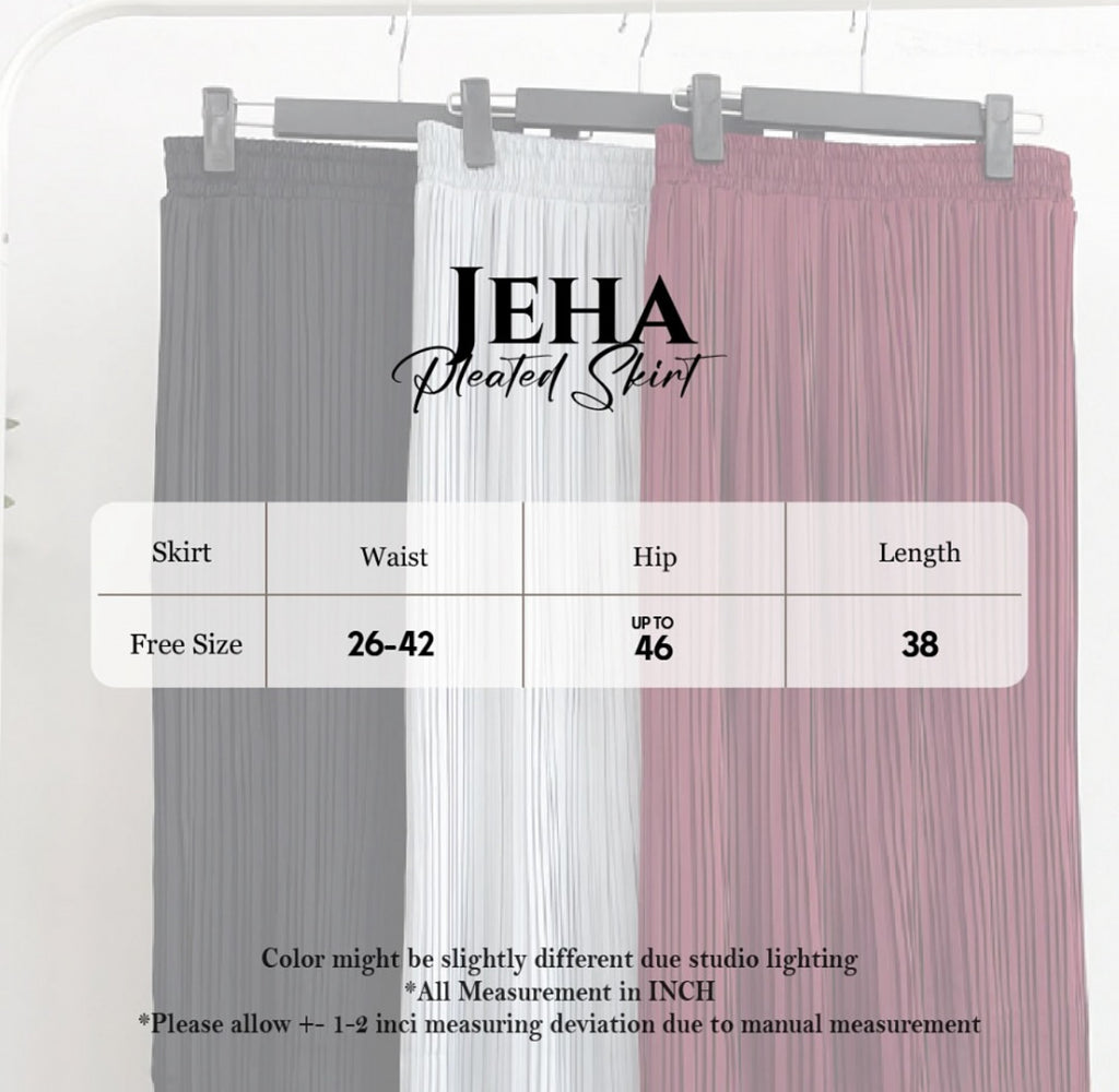 Jeha Pleated Skirt