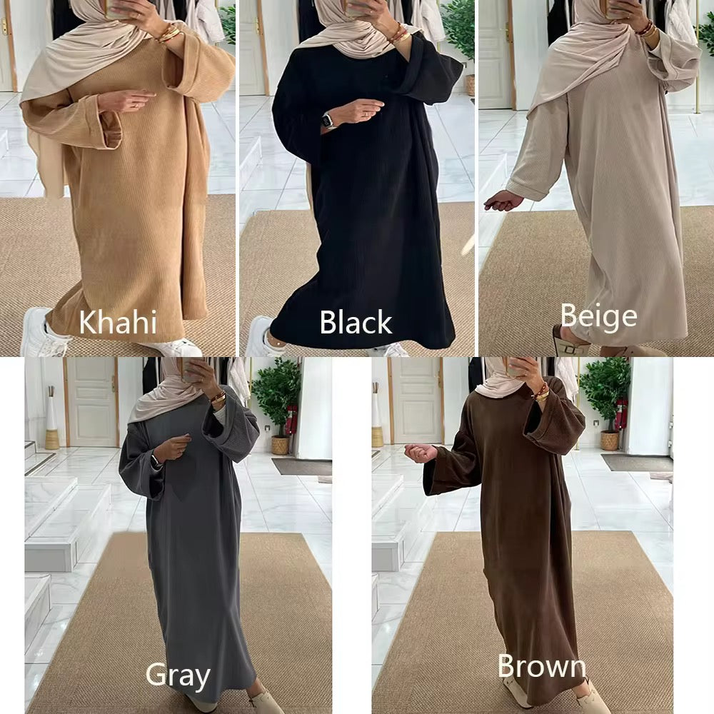 Corduroy Abaya