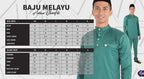 Baju Melayu Amar (SLIMFIT) Cekak Musang Buttons not included