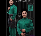 Baju Melayu ADULT WNI Standard size-Cekak Musang (Collar, buttons not included)