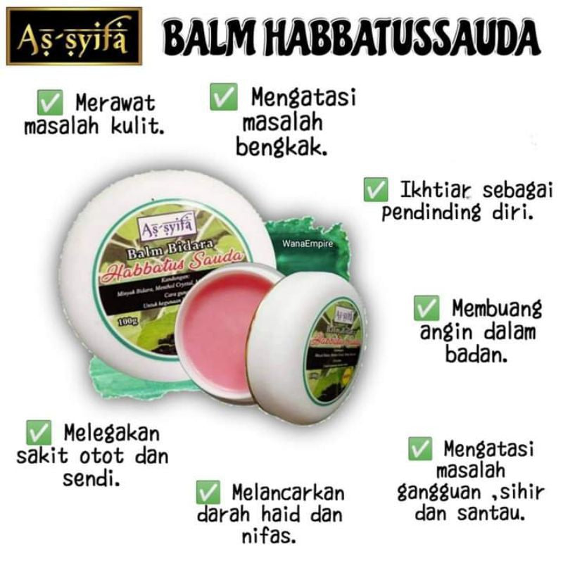 As-syifa balm Bidara