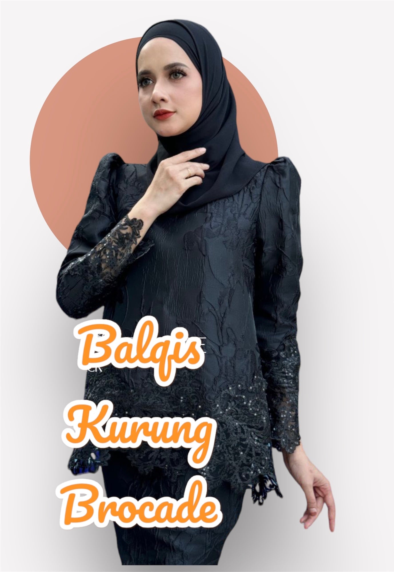 Balqis Brocade Kurung Kedah