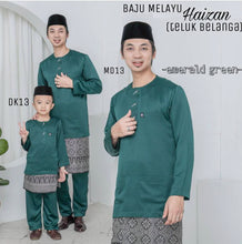 Load image into Gallery viewer, Baju Melayu HAIZAN (Teluk Blanga, round neck)
