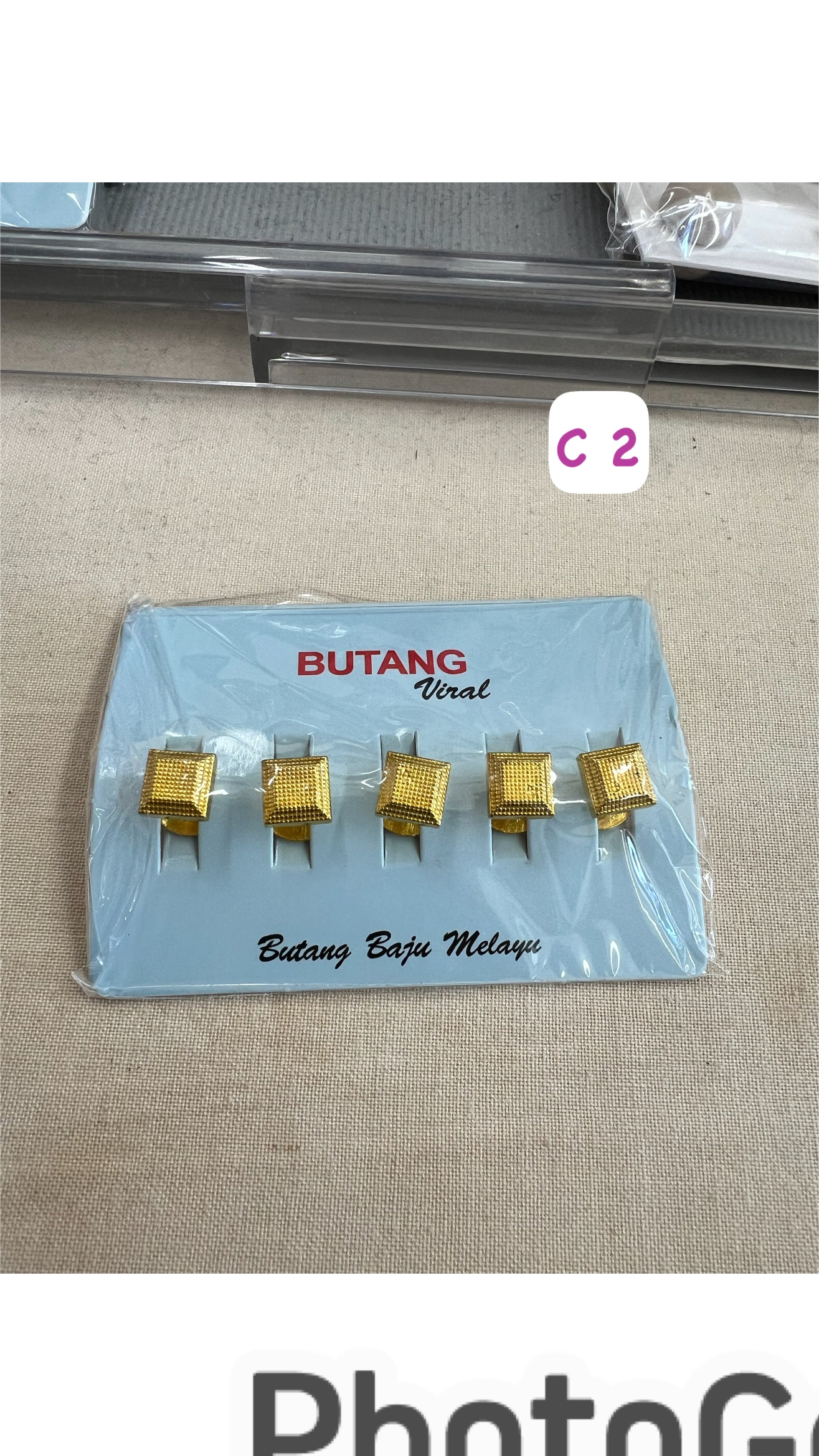 Butang Baju Melayu simple