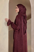 Abaya Shimmer Dahlia