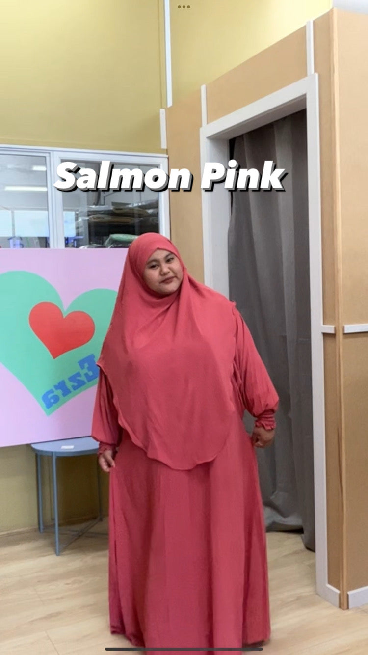 Princess Aisyah Dress & Khimar set