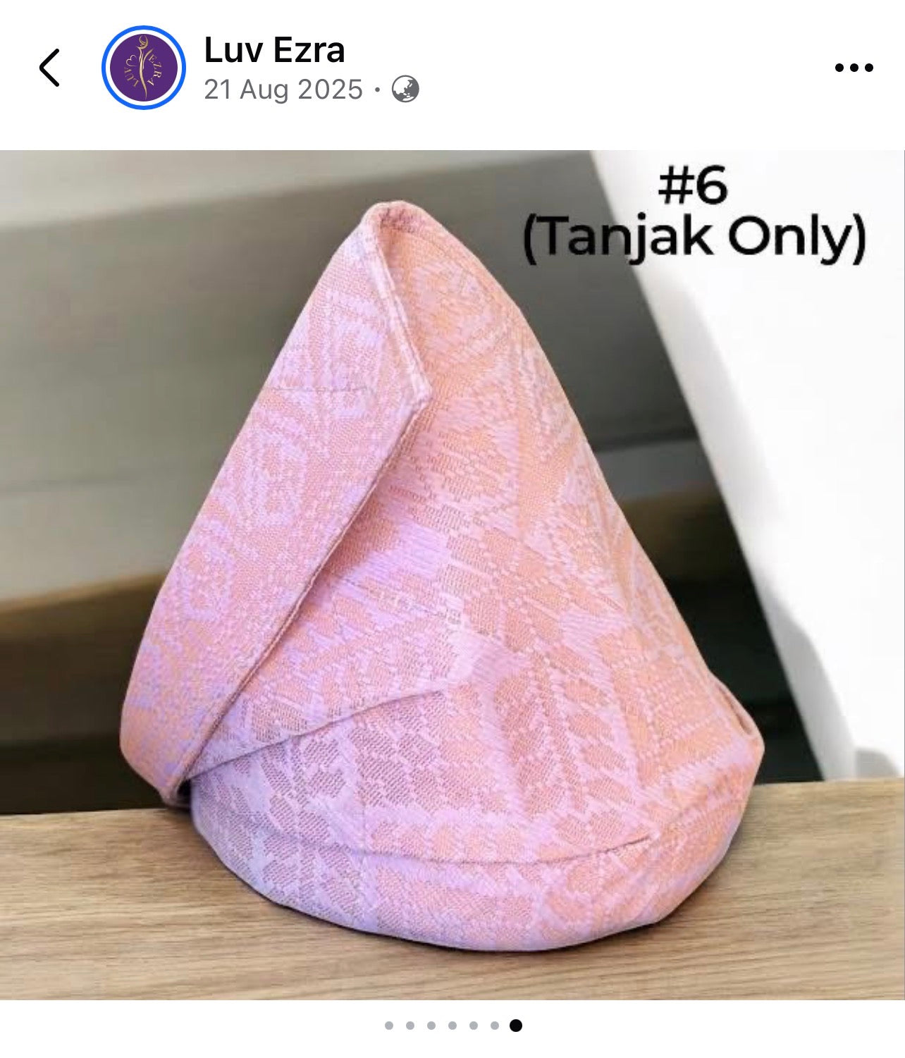 Tanjak Full Songket set - Adult