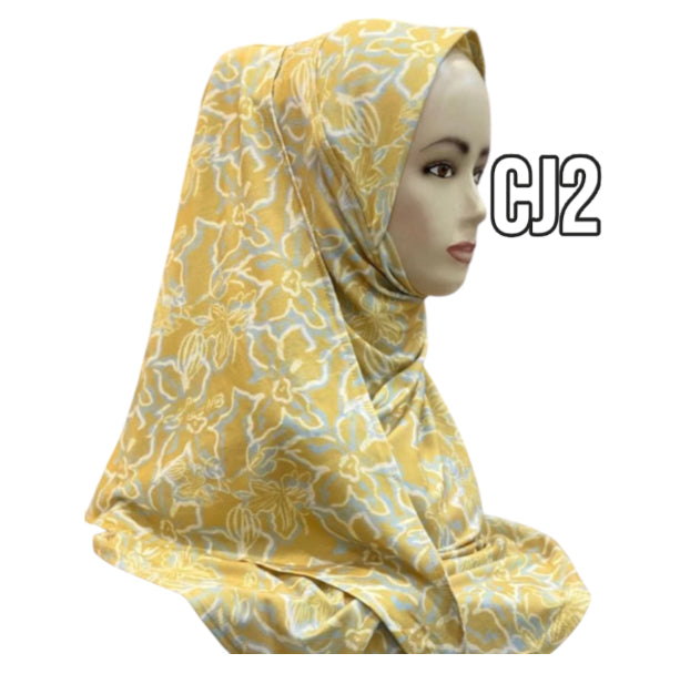 Fameera Cotton Jersey Printed(L)