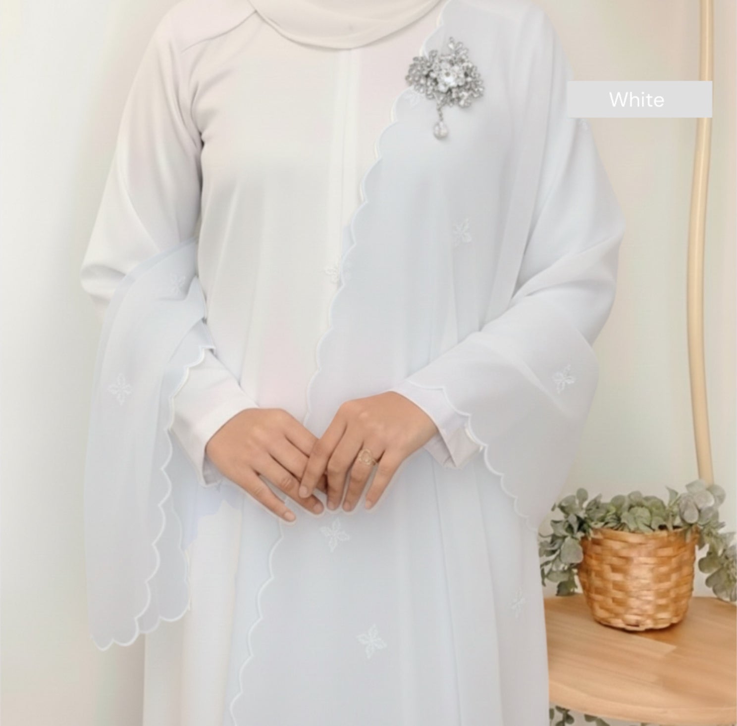 Organza Shawl/Selendang