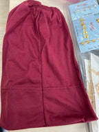 Inner snowcap, elastic & slightly opened at the back