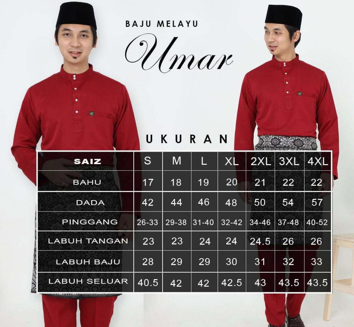 Baju Melayu Umar