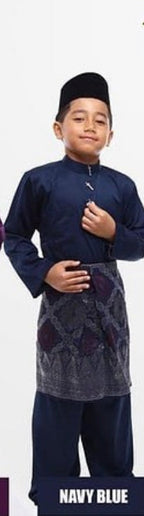Baju Melayu BOYS WNI-Teluk Belanga