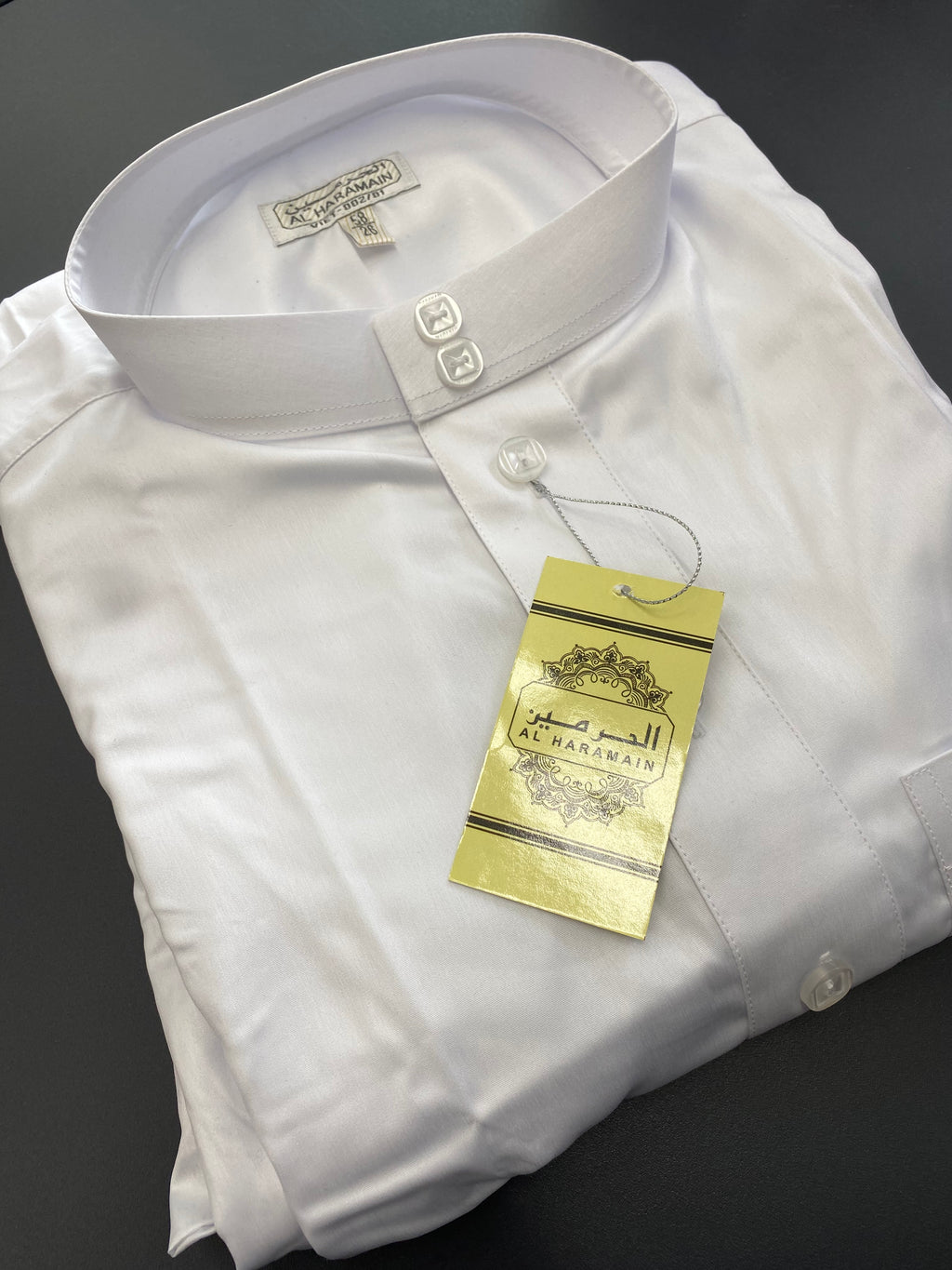 Men Al-Haramain Jubah - White