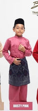 Load image into Gallery viewer, Baju Melayu BOYS Traditional- Teluk Belanga-round neck
