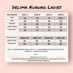 Delima Embroidery Kurung-Adult