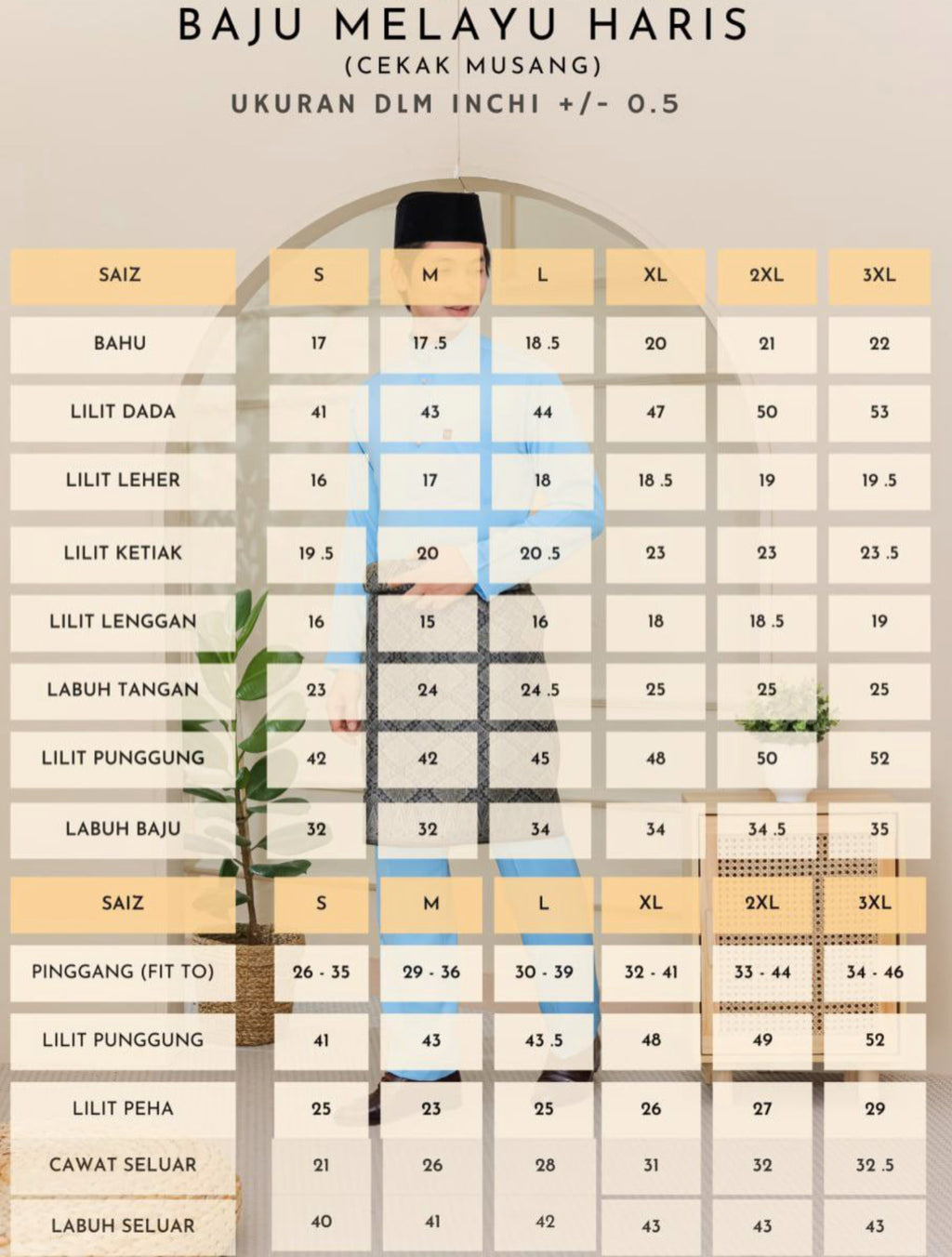 Baju Melayu Haris