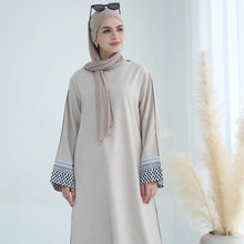 Load image into Gallery viewer, Keffiyeh inspired Abaya(excluding shawl)
