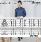 Baju Melayu ZEEDAN Adult-Cekak Musang(buttons not included)