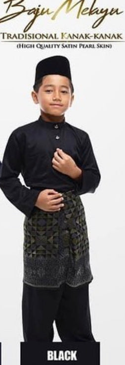 Baju Melayu BOYS WNI-Teluk Belanga