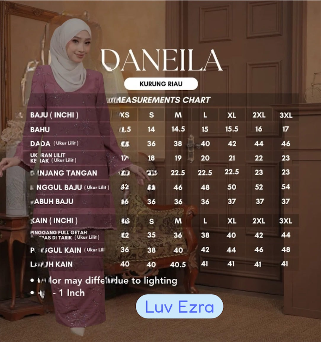 Kurung Riau Daniela