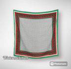 Watermelon Bawal (Square Shawl)
