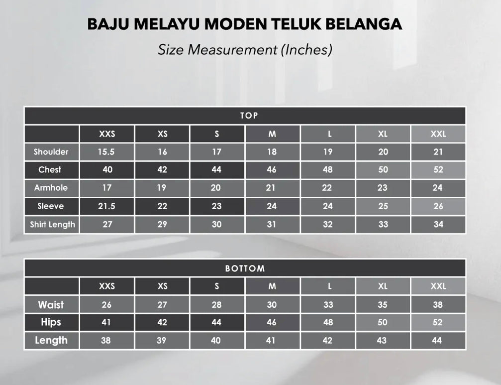 Baju Melayu Amar Amran Modern (TB)