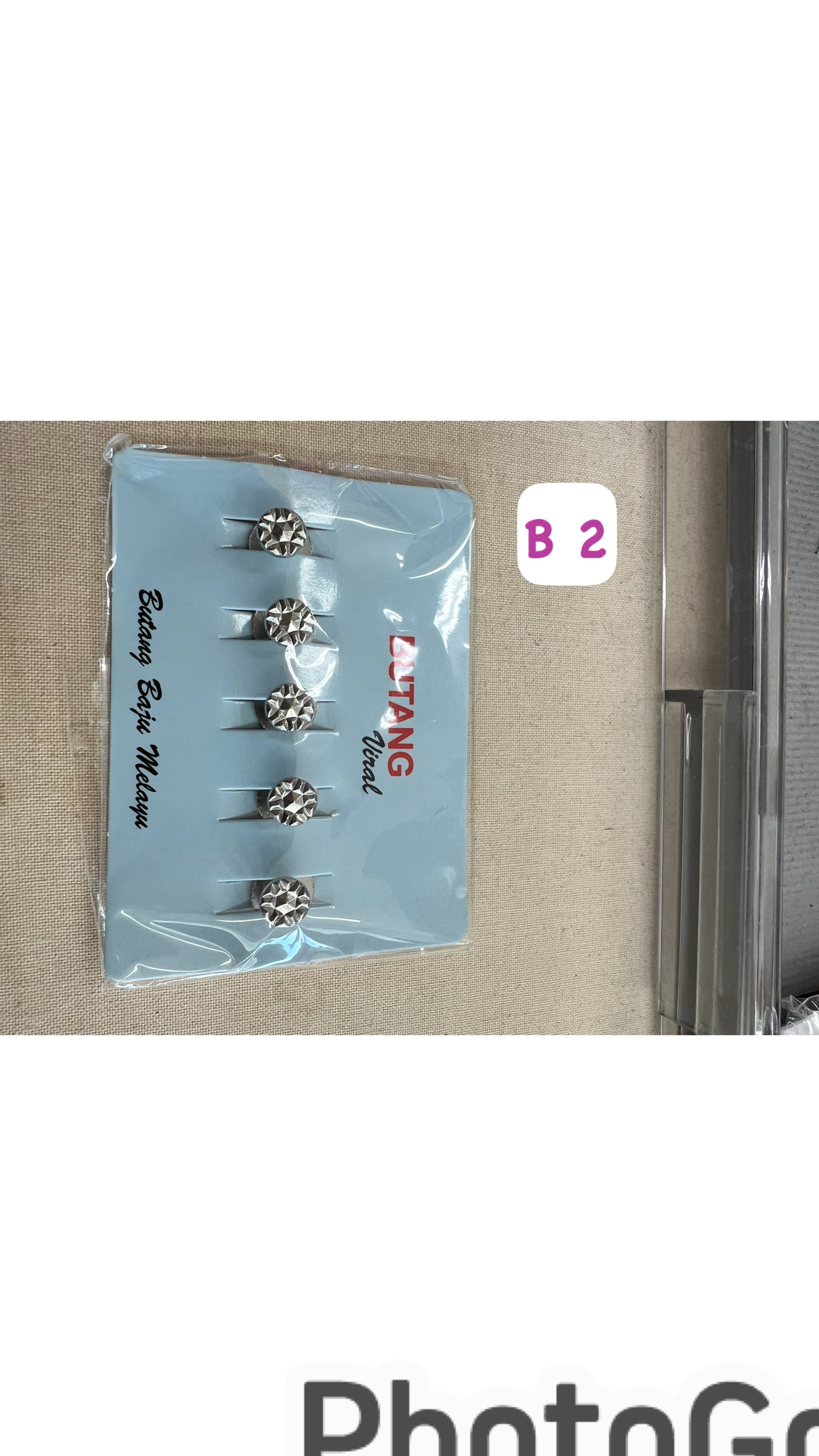 Butang Baju Melayu simple