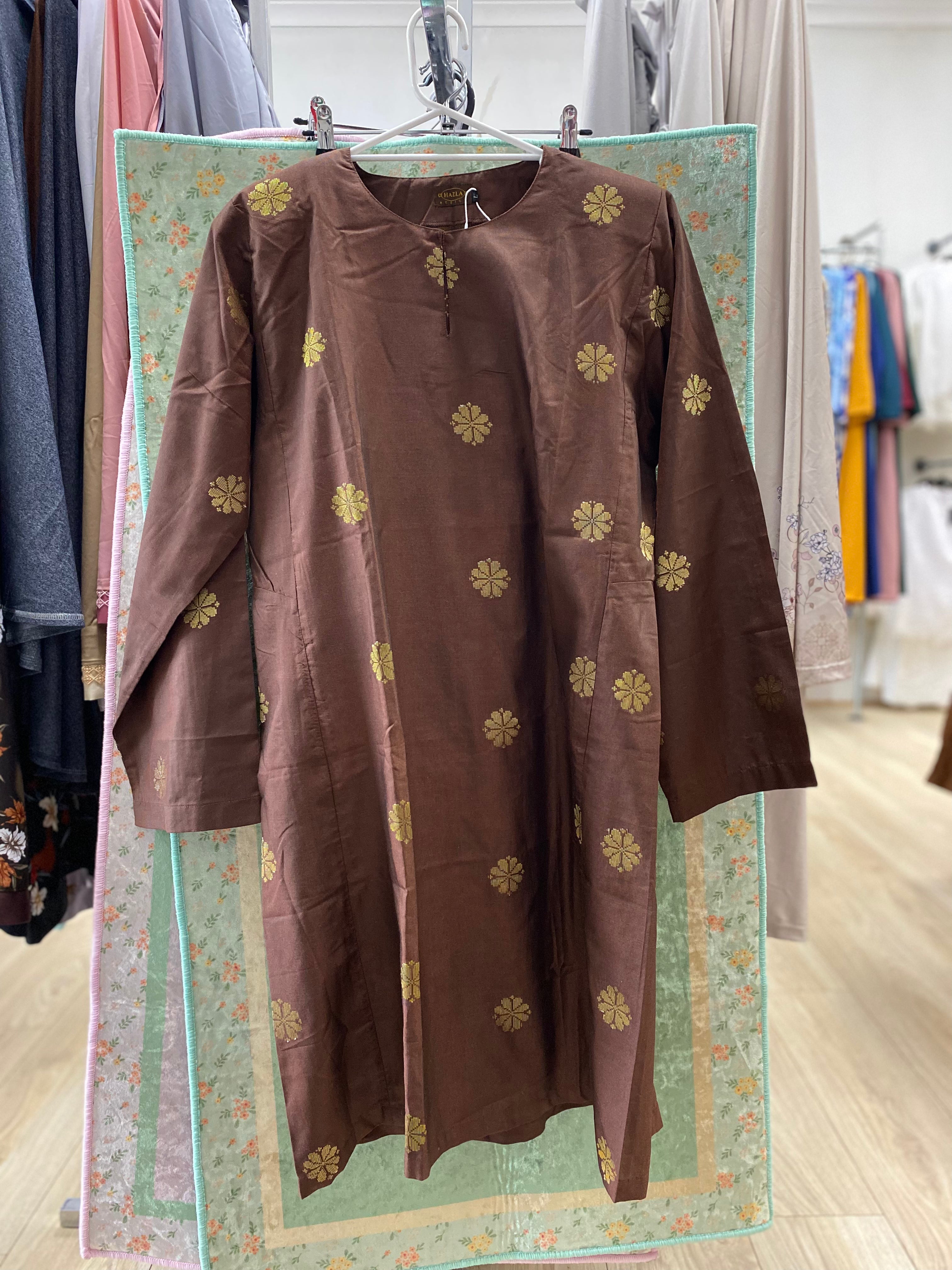 Kurung Pahang Songket Tenun Asli
