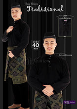 Load image into Gallery viewer, Baju Melayu ADULT Traditional - Teluk Belanga (Round Neck)
