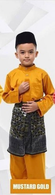 Baju Melayu BOYS WNI-Teluk Belanga