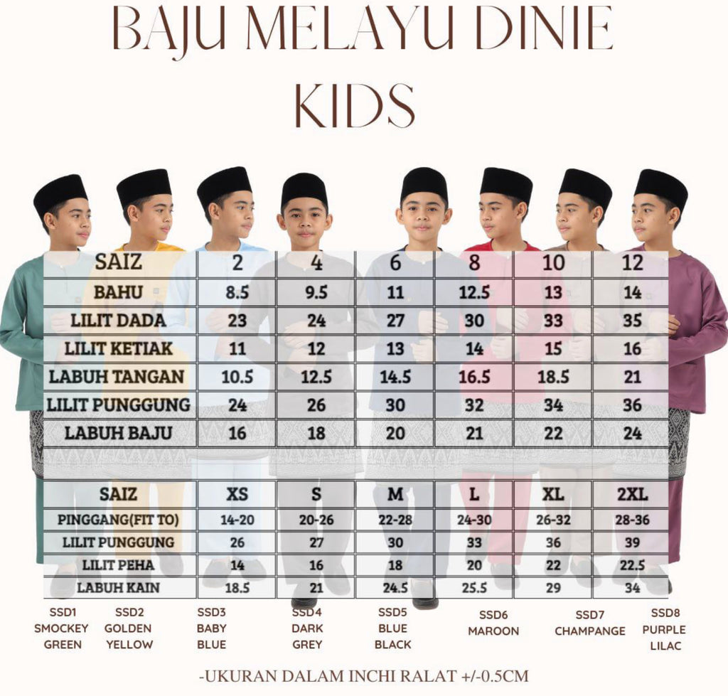 Baju Melayu Aduka/Dinie