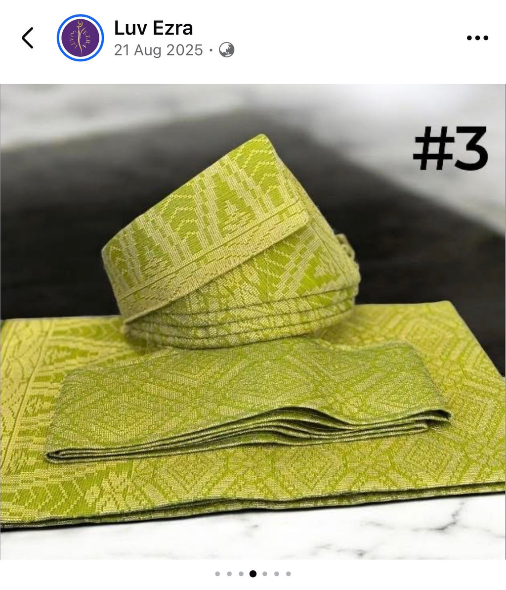 Tanjak Full Songket set - Adult