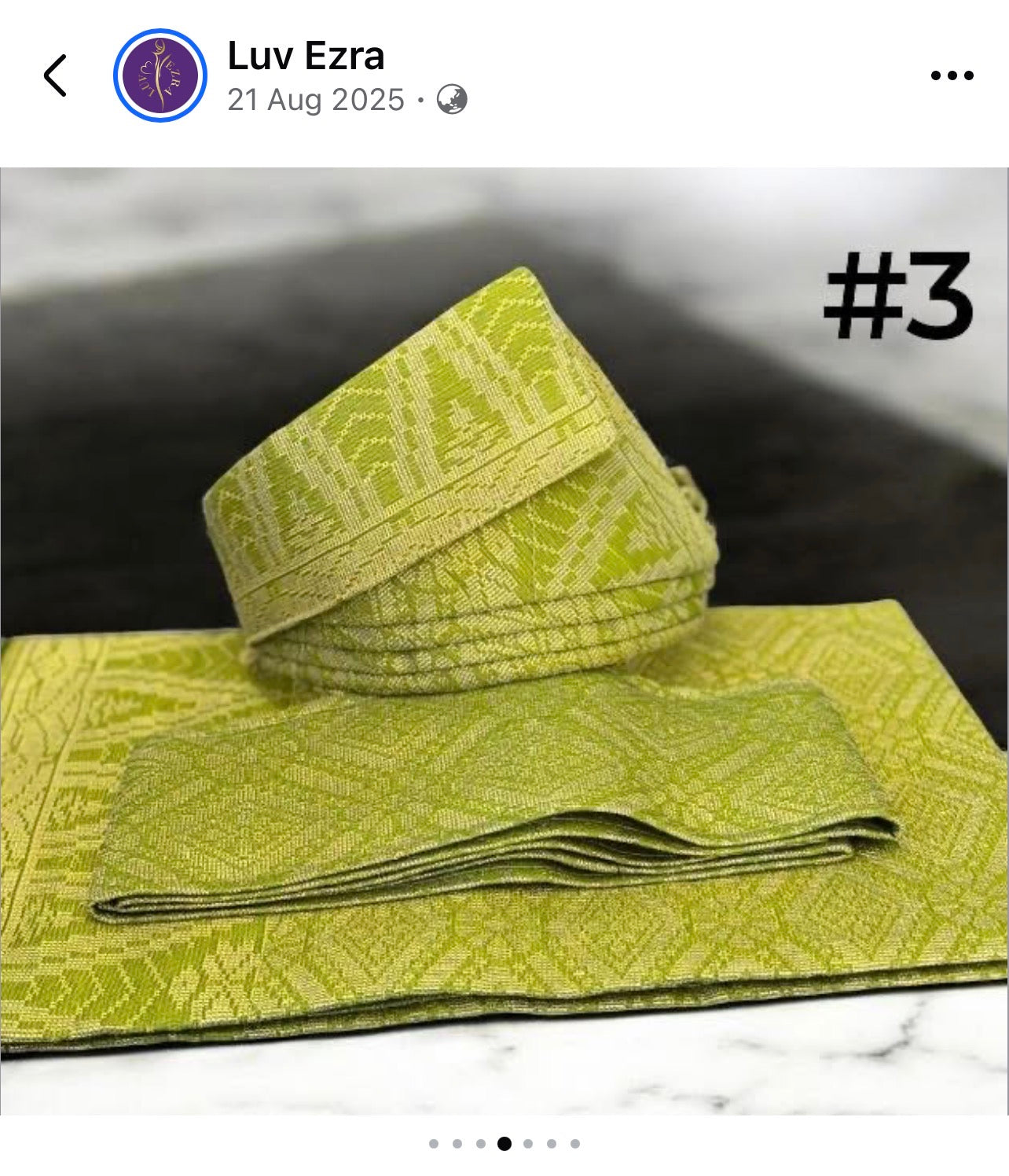 Tanjak Full Songket set - Adult
