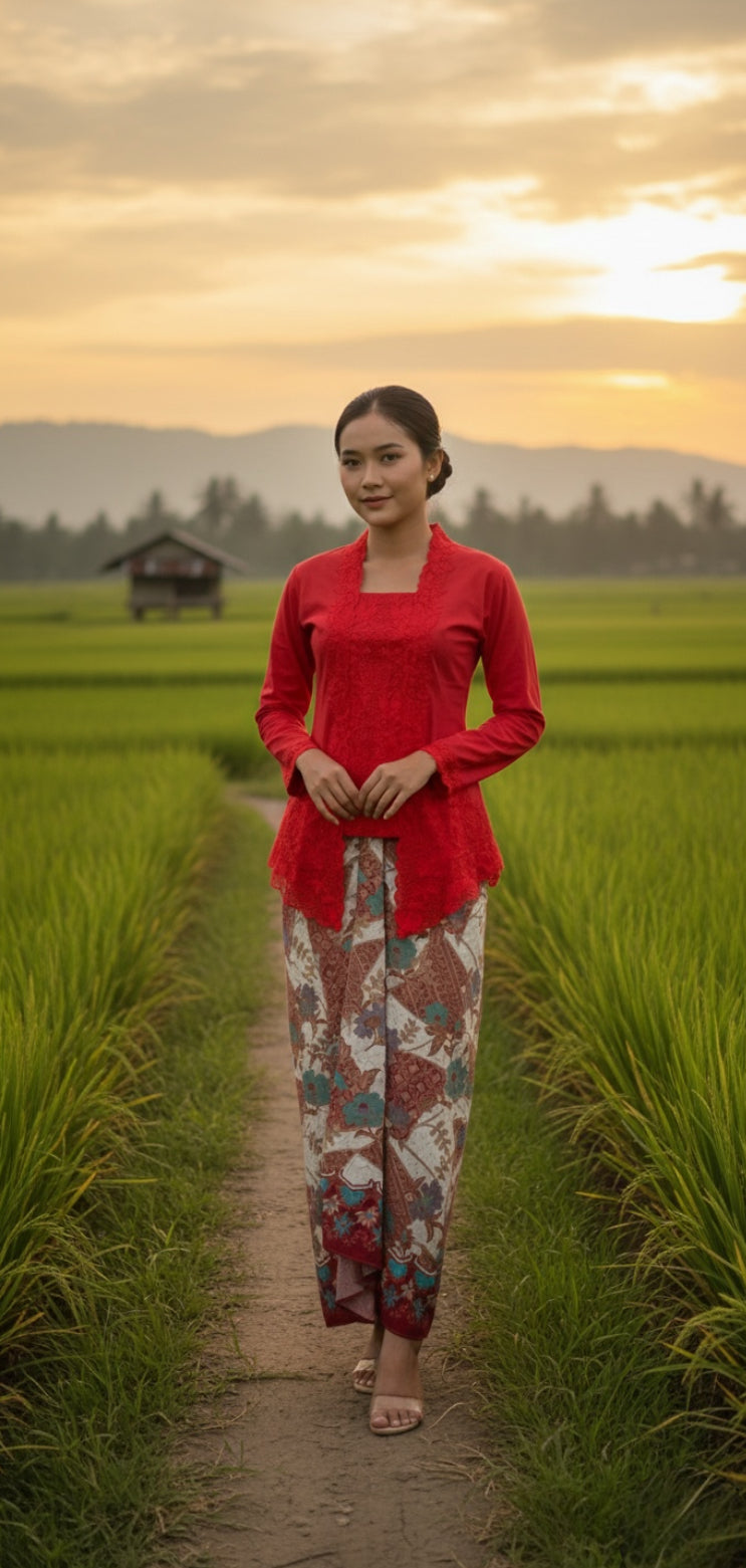 Kebaya Embun Kutu Baru
