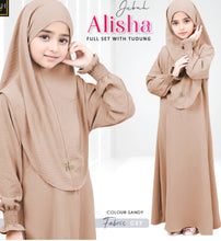 Load image into Gallery viewer, Girls Jubah Alisha (W hijab)
