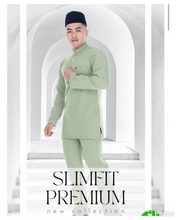 Load image into Gallery viewer, Baju Melayu Airis (SLIMFIT).  Buttons not included

