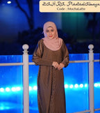 Zahra Pleated Abaya