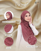 Hijab Twist Printed