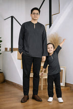 Kurta Jalur Adult & Boys-round neck