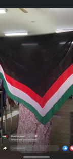 Palestine designs square shawls