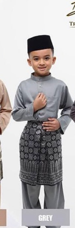 Baju Melayu BOYS WNI-Cekak Musang, buttons not included