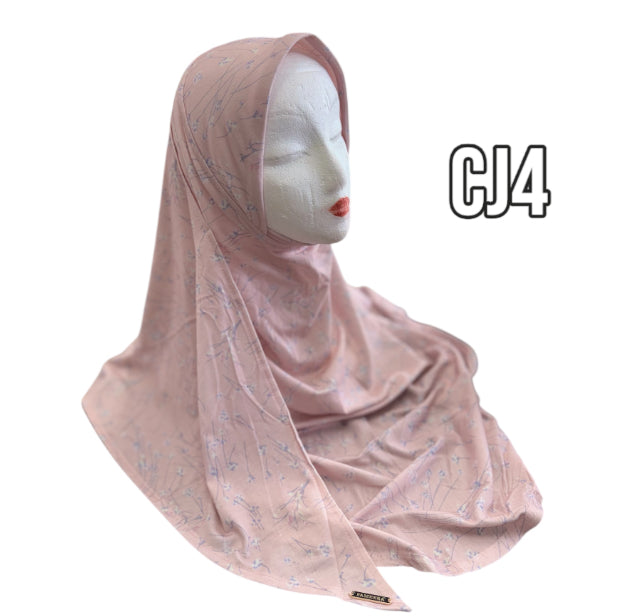 Fameera Cotton Jersey Printed(L)