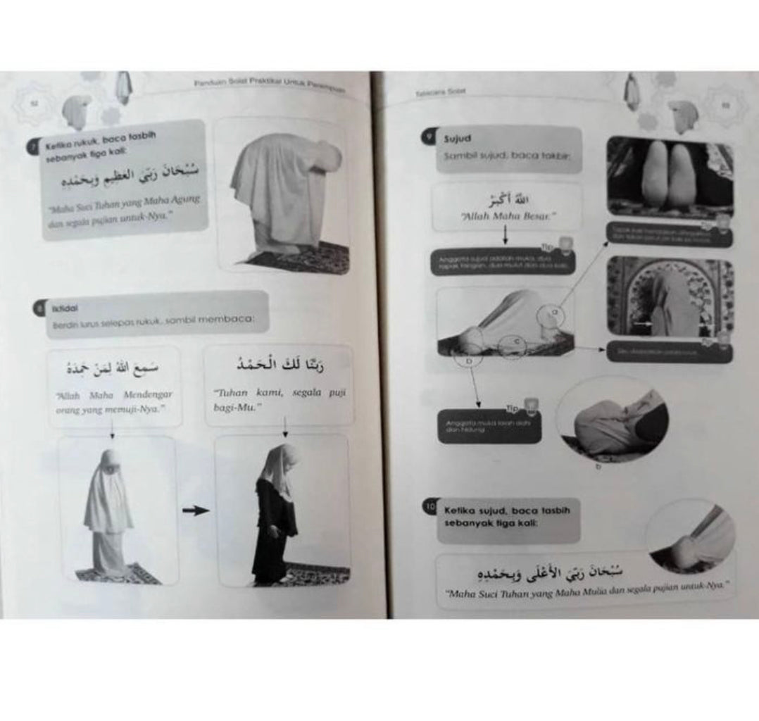 Solat Guide Book (Male/Female)