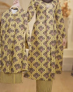 Quntom Kebaya-Adult only in yellow.  Kids in 3 colours