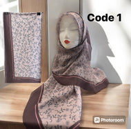 Printed Square Shawl (STD Size)
