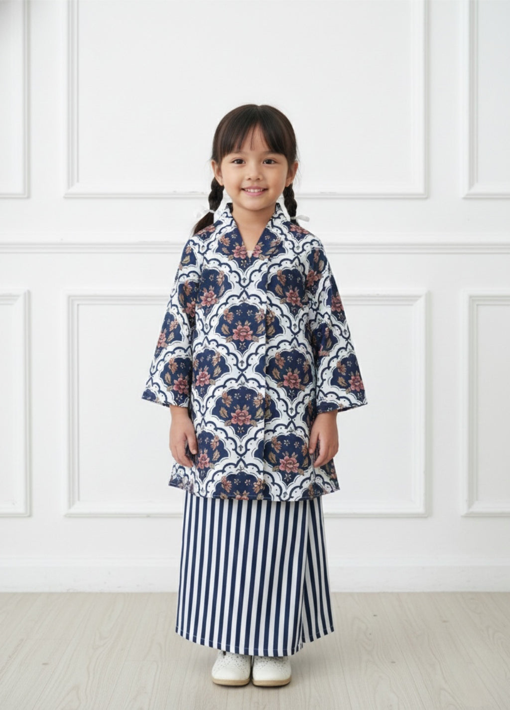 Quntom Kebaya-Adult only in yellow.  Kids in 3 colours