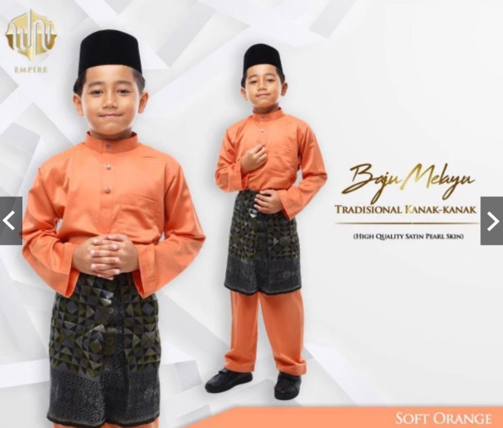 Baju Melayu BOYS WNI-Teluk Belanga