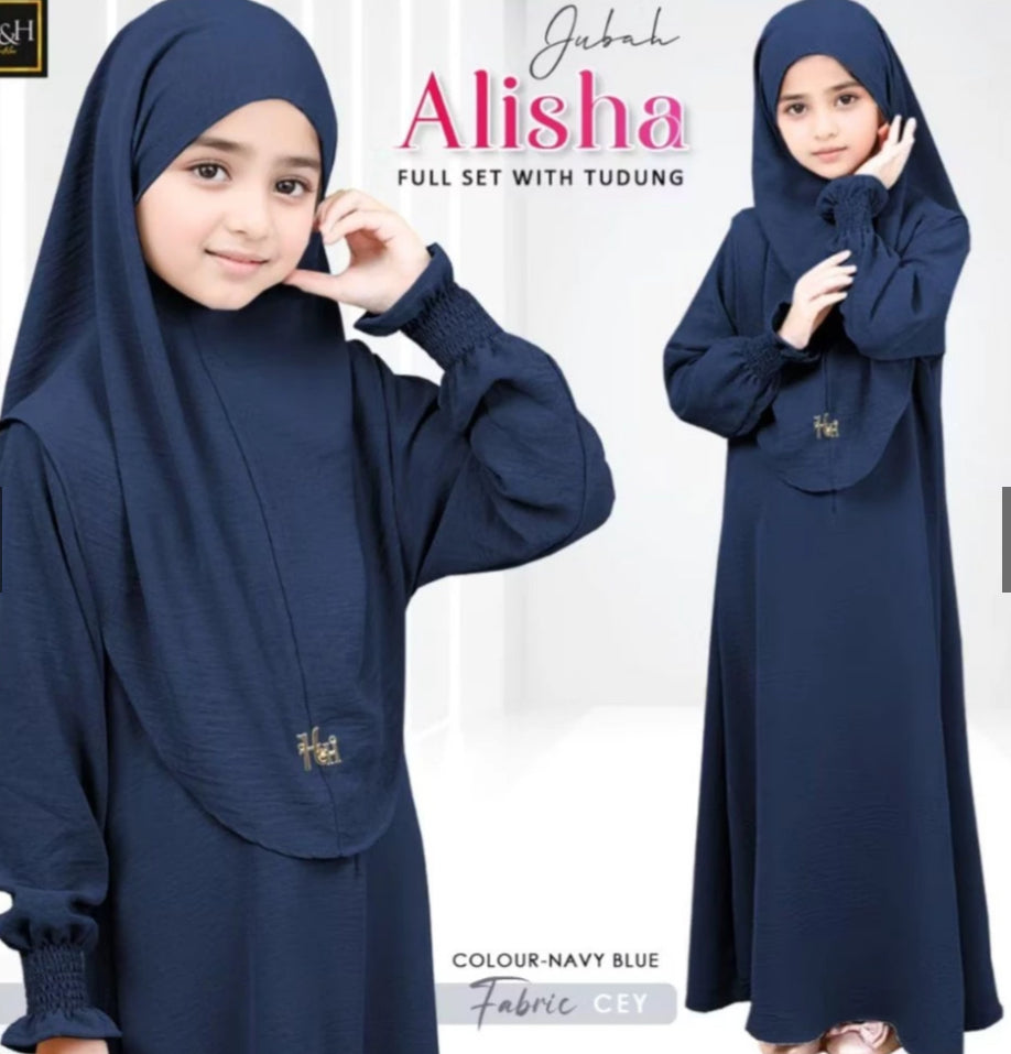 Girls Jubah Alisha (W hijab)