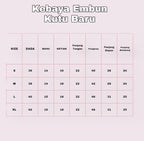Kebaya Embun Kutu Baru