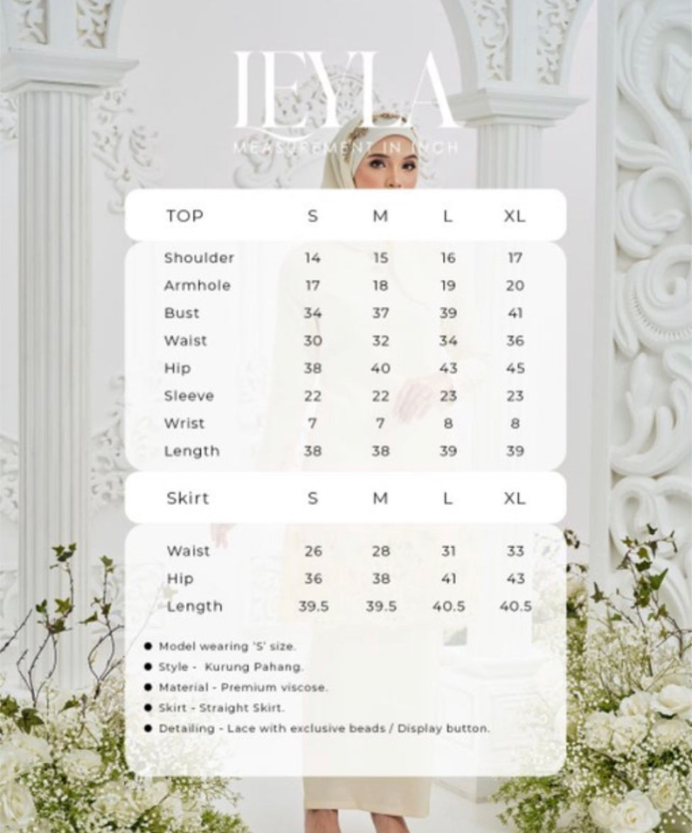 Leyla Kurung - Sage Green